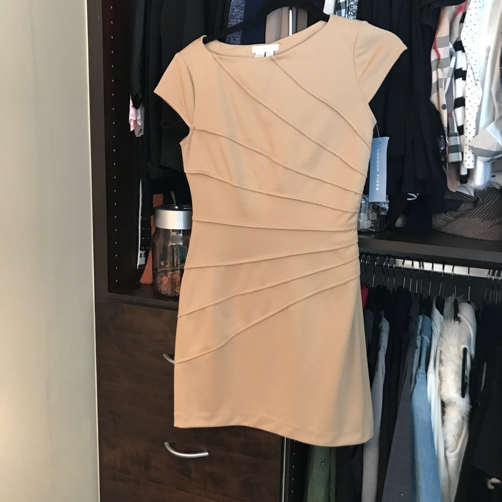 NWT tan dress